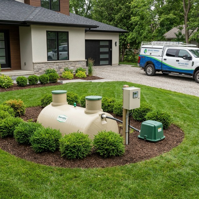 aerobic septic system cost Alaska - installation and annual maintenance expenses