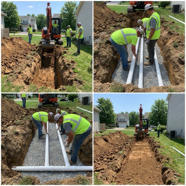 drain field replacement process Florida - excavation and installation steps
