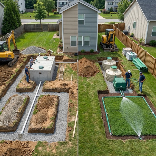 septic tank installation cost Oregon - conventional vs aerobic comparison
