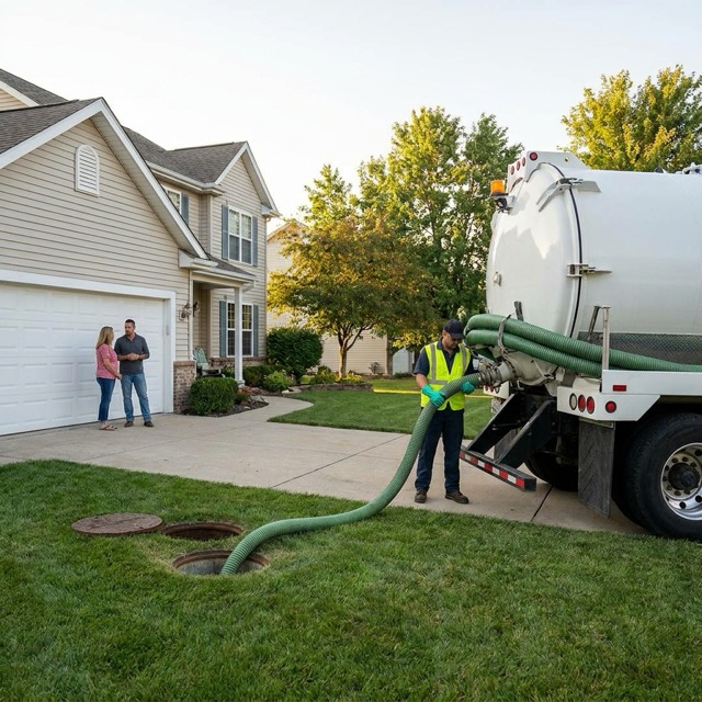 septic tank pumping cost Ohio - average prices and frequency schedule