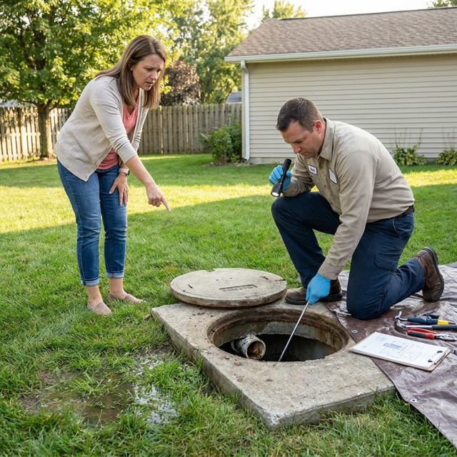 septic system troubleshooting Delaware - common problems and causes